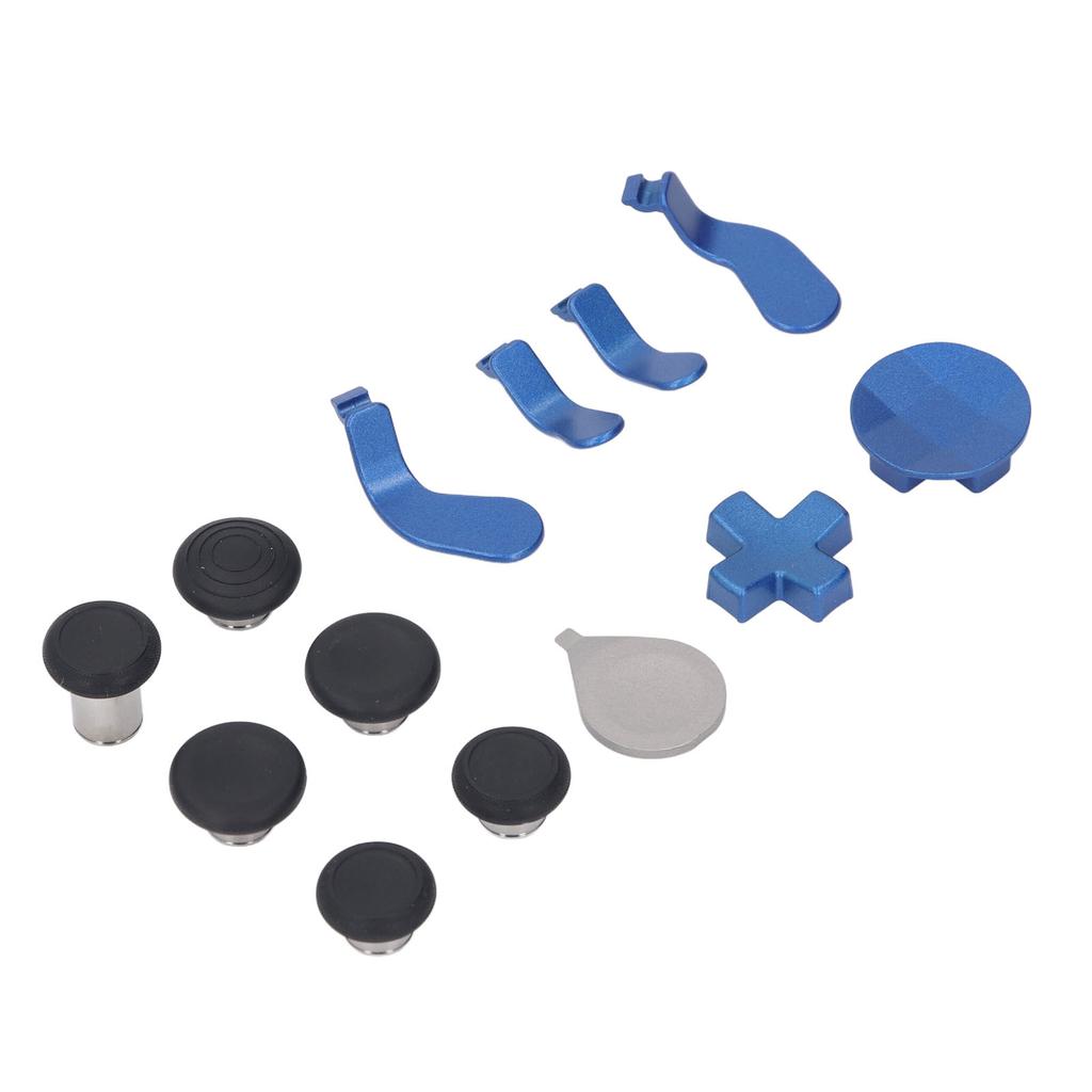 Комплект стиков для контроллера из нержавеющей стали и резины, D-пады, лепестки, аксессуары для контроллера для Elite Series 2, синий