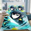 3D Печать Мультяшный Муичиро Токито Комплект Постельного Белья Мягкое Покрывало Пододеяльник С 1/2 Наволочками Для Детей Взрослых Аниме Покрывало