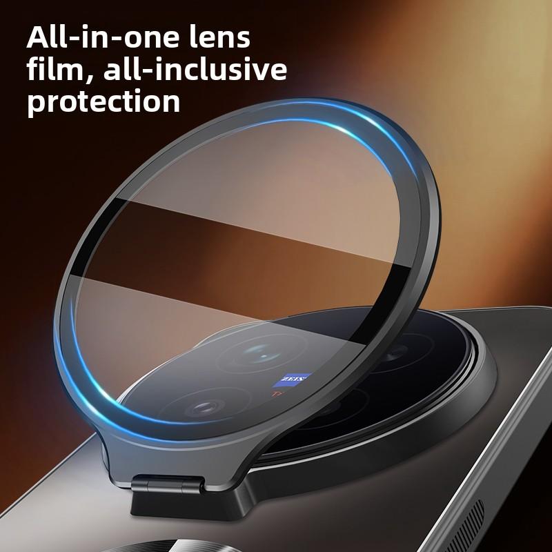 Для VIVO X300 Ultra Чехол Жесткий ПК Магнитный MagSafe Подставка для объектива Защитная задняя крышка Чехол Для VIVO X300 X200 Pro X300S X200 Ultra