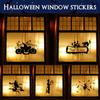 Хэллоуин Наклейка Хэллоуин Окно Стена Стекло Творческая Атмосфера Ведьма Тыква Хэллоуин Стикер