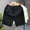 Мужские шорты с эластичным поясом, спортивные шорты с карманами, легкие дышащие шорты для отдыха и спорта, повседневная одежда