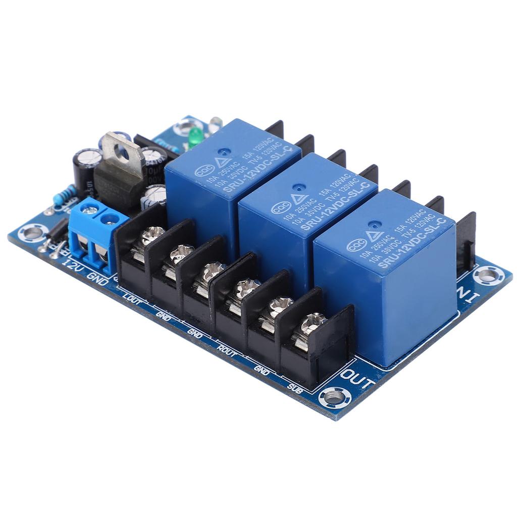 3?Channel Speaker Protection Board Power Single Supply Amplifier Delayed Protection Module