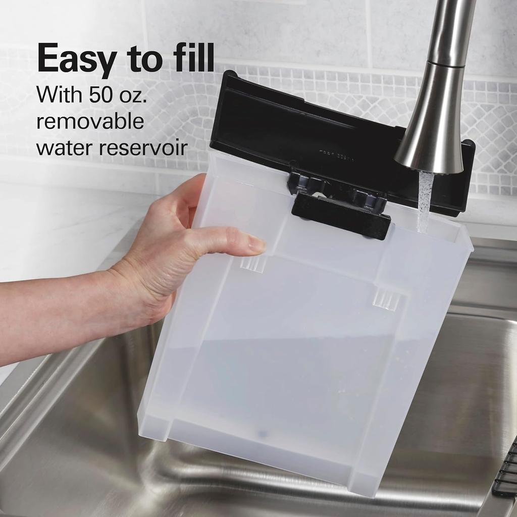 Кофемашина эспрессо 15 бар, капучинатор для молока, на две чашки, для капсул или молотого кофе, резервуар 50 унций, черный