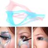 Protect Eyes Crystal Mascara Shield Make Up Brush 3-In-1 Eyelash Comb Template Applicator Tool