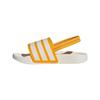 Adilette Estrap Fashion Comfortable Trendy Minimalist Kids Sandals Kids Sandals Yellow White JR8354