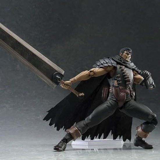 Sword Wind Legend Brand Warrior Black Swordsman Berserk Guts Approximately 170mm Tall PVC Painted Finished Figure