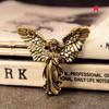 Vintage Brass Blessed Guardian Angel Figurines Miniatures Desktop Ornaments Lovely Small Statue Home Decoration Crafts