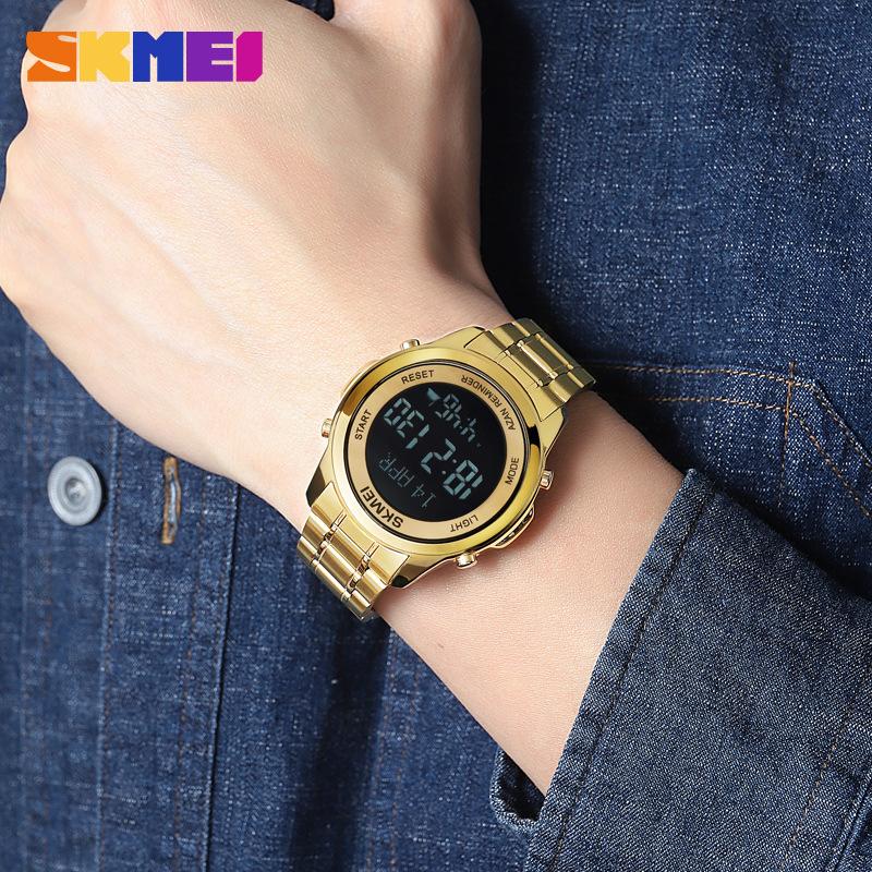 Moment Beauty Мужские часы Электронные часы Будильник Напоминание Советы по направлению Многофункциональные электронные часы Торговец