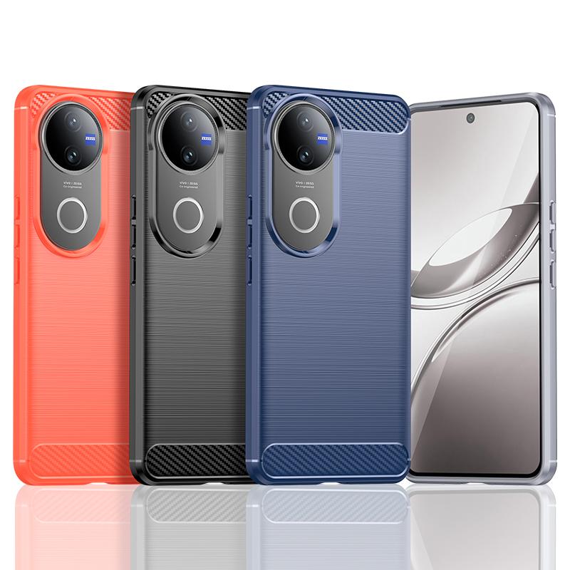 Ударопрочный защитный чехол для телефона Vivo V50 V40 Pro Y02 Y03T Y18 Y18E Y28S Мягкие чехлы