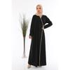 Prayer Dress With Tie Inside And Outside Black Color