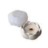 3D Flower Resin Jar Molds Flower Candle Cup Silicone Molds for Epoxy Resin Candle Holder Storage Jar Home Decoration
