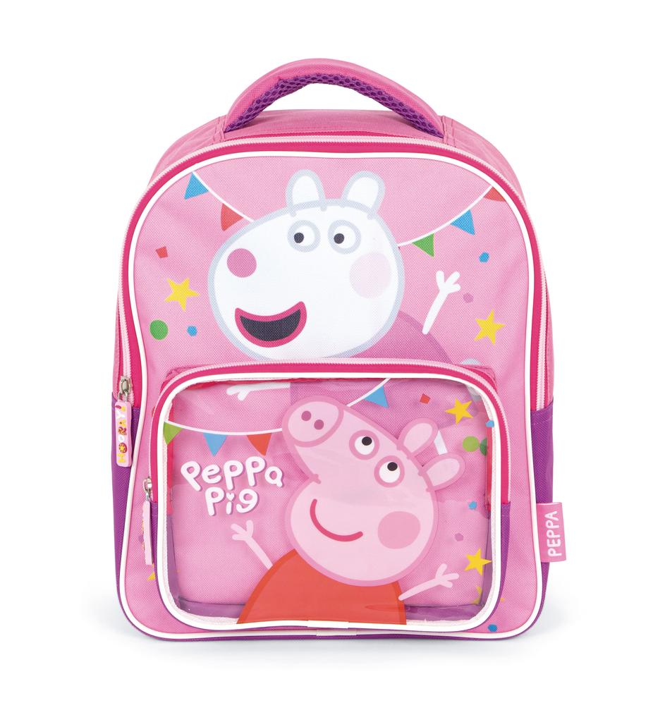 PEPPA-BACKPACK BAGS 30X24.5X11CM