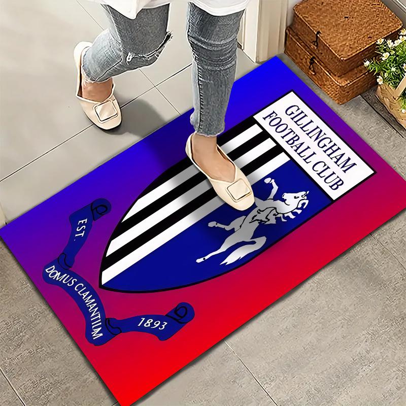 Gillingham Fc Carpet Rug for Living Room Bedroom Home Sofa Decoration,Kids play Nonslip Floor Mat