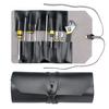 Multi Functional Tool Roll Bag, Leather, Portable, Repair Carpenter, Electrician Bag, Screws, Wrench, Storage, Hardware Tool Kit