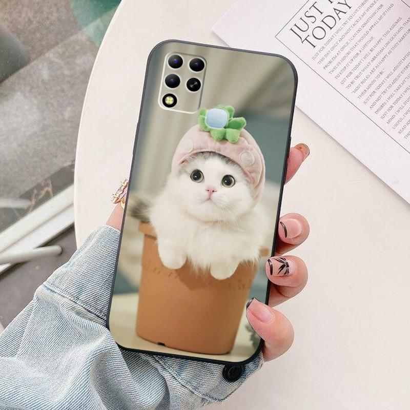 Case For Infinix Hot 11 G37 Pattern Silicone Shockproof Phone Cover For Infinix Hot11 G37 X689F Bumper Full Protection Coque