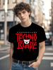 Смешная футболка с принтом Technoblade Never Dies - Ретро-футболка для геймеров с жирным красным и розовым текстом