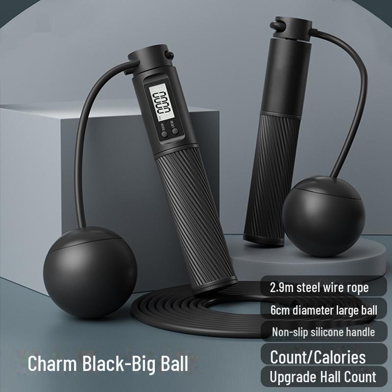 «Премиальная скакалка без веревки для женского фитнеса, счета и упражнений в помещении»