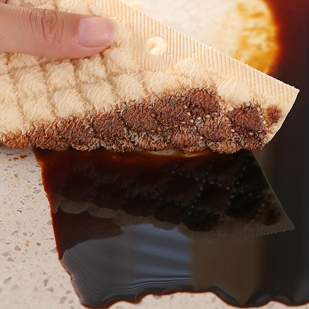 10 шт. Сверхпрочные чистящие салфетки - Очень большие кухонные тряпки для мытья посуды, быстросохнущие, многоразовые и моющиеся - для столешниц, вытяжек, конфорок, посуды