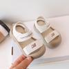 Summer new baby sandals with soft soles, toddler shoes for boys, non-slip shoes for girls, cute little boys' closed-toe shoes