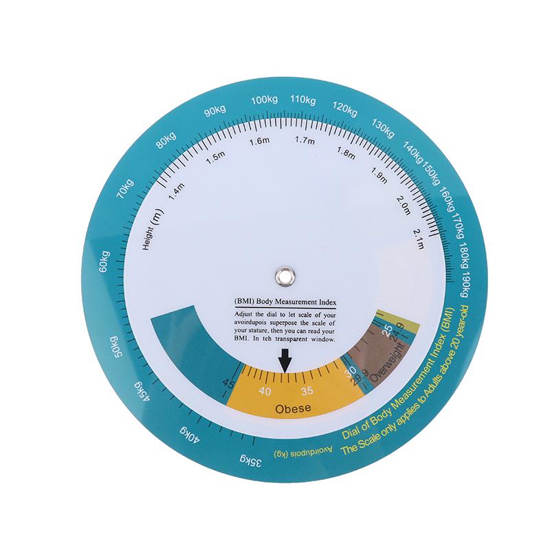 Big Size Bmi Wheel, Bmi Caculator, Bmi Ruler Healthy Ruler,Medical Goniometer,Pvc Ruler