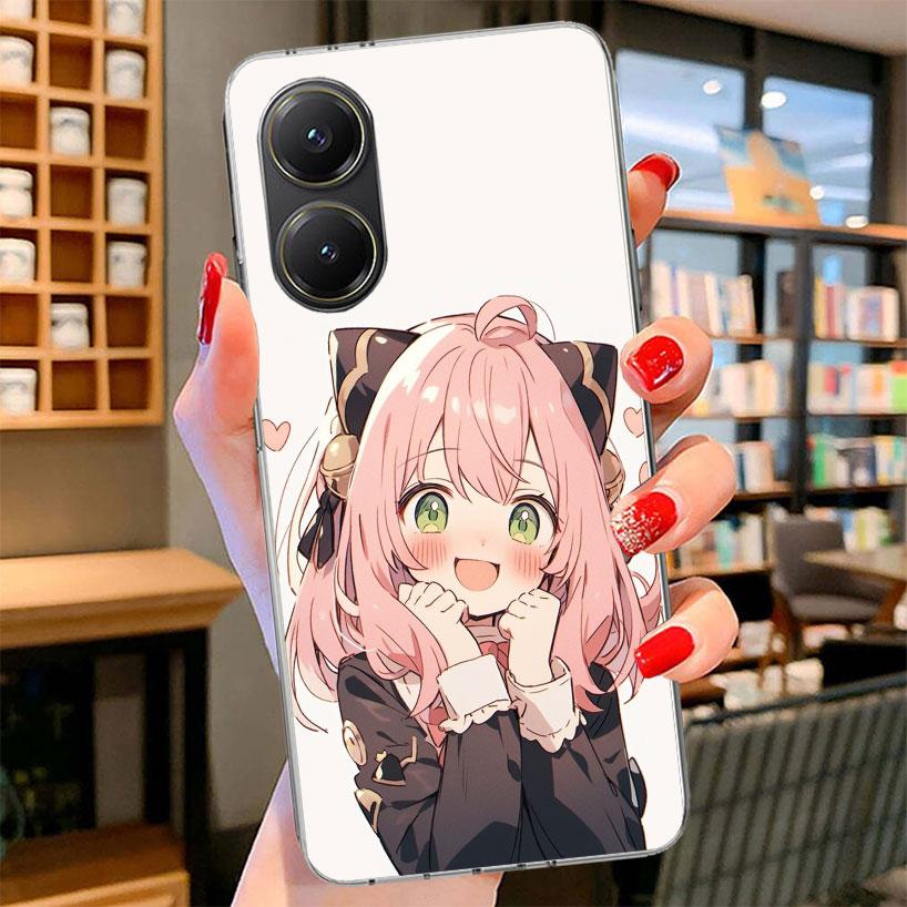 S-Spy Family Anya Phone Case For Xiaomi Poco F7 Ultra X7 X6 X5 Pro M7 Redmi 15C 15 13C 13 12C 12 10C 10 9A 9C 9T 9 Shell Poco F7
