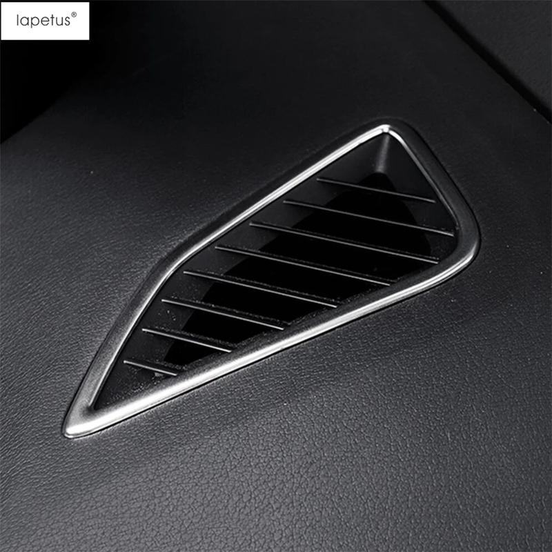 Central Console Dashboard Air AC Vent Outlet Frame Cover Trim For Toyota Corolla E210 - 2025 Stainless Steel Accessories