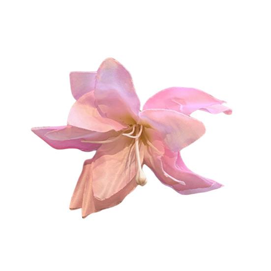 Women Hairpin Secure Grip Realistic Flower Design Hair Clip Non-Fading Lightweight Decorative Hair Accessories