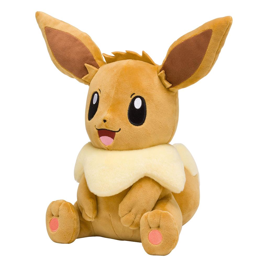 POKEMON Center Original Plush Eevee Sitting 31 X 33 X 25 X W X Life-Size (H D Cm)