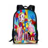 The Amazing Digital Circus Backpack Pomni Jax Print Pink School Bags Girls Kindergarten Bag Kids Cartoon Bookbag Small Mochila