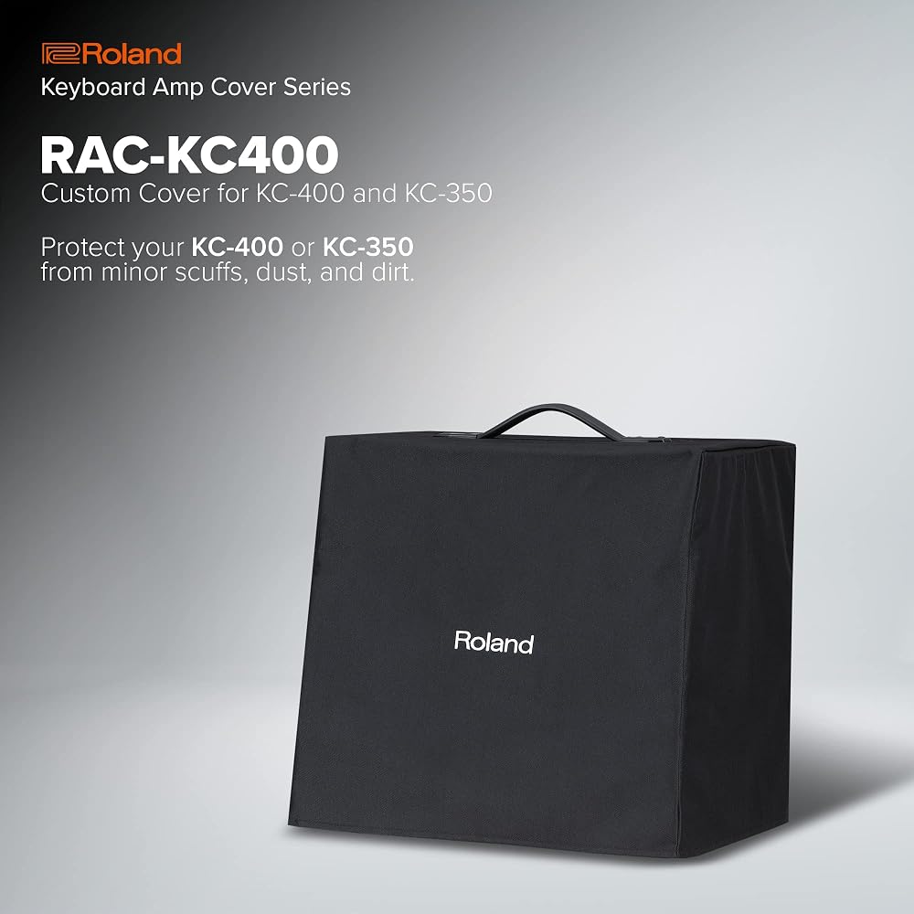 Roland RAC-KC400 Keyboard Amp Cover (for KC-400) Genuine Black Durable Polyester Material KC-350
