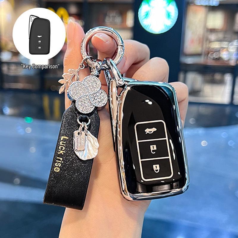 Чехол для ключа Lexus для ES200, ES300h, RX350h, NX200, RX300 - Премиальный корпус для автомобиля