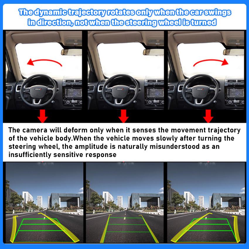 HD Rear Camera For MINI Convertible F57 R57 Cooper Dynamic Trajectory Night Vision Backup Reversing Camera License Plate Camera