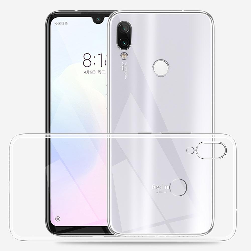 Чехол для Xiaomi Redmi Note 7 Прозрачный Силиконовый Мягкий ТПУ Чехол для Телефона Для Redmi Note 7 Pro Fundas Для Redmi Note 7 Прозрачный Coque