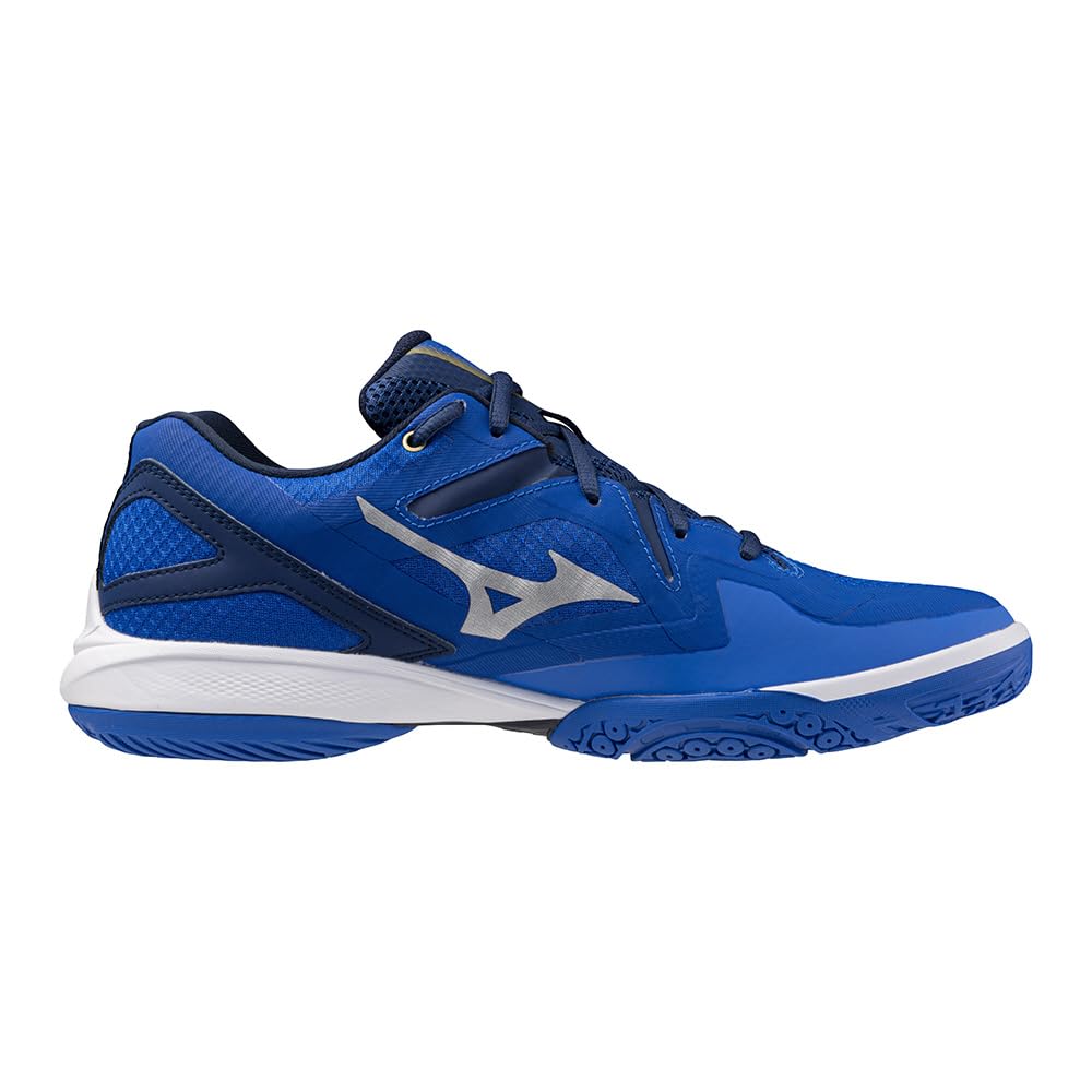 Бадминтонные кроссовки Wave Claw 3 Club Activities Gymnasium Lightweight Cushioning Blue x White x Navy см 2E [Mizuno] 24.0