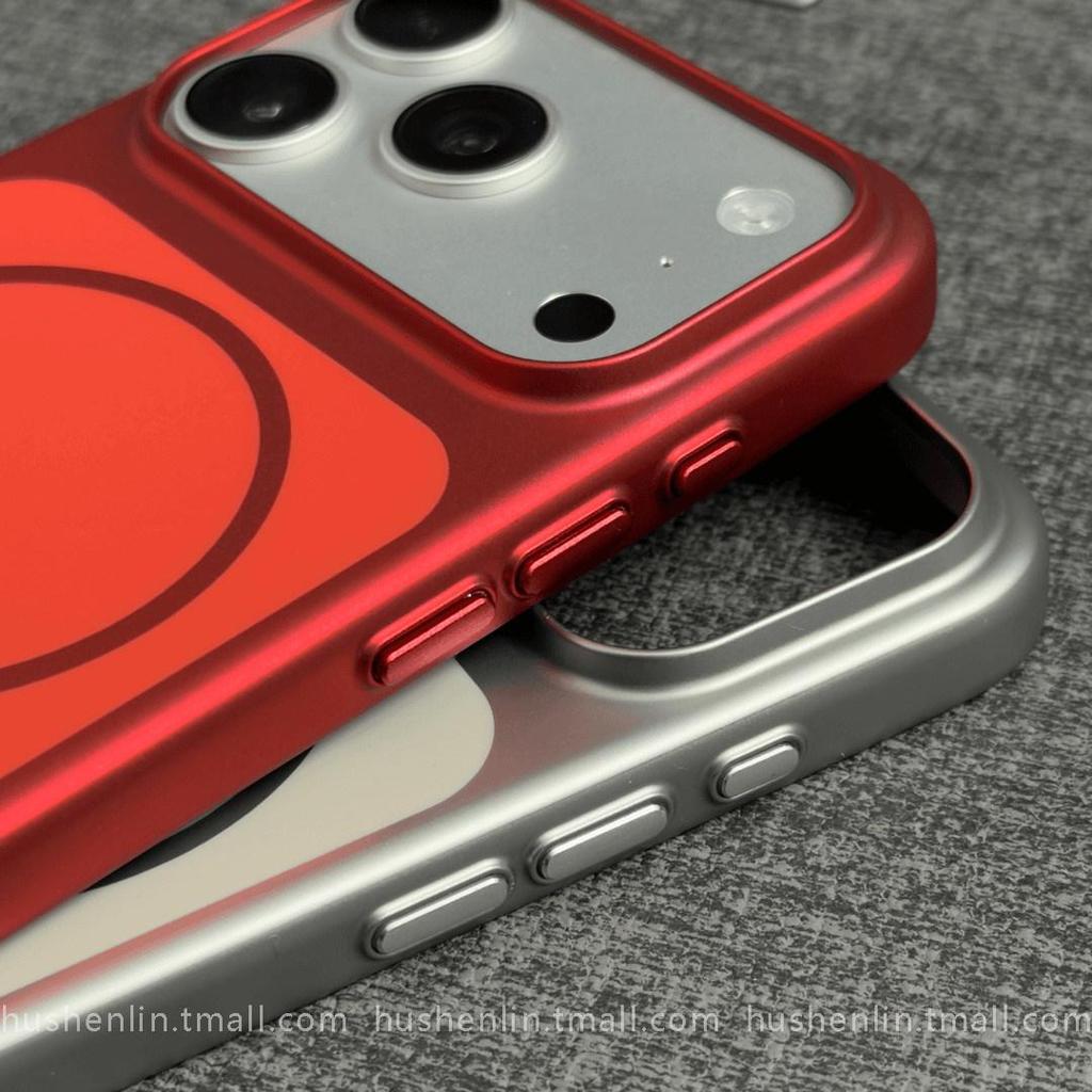 Совместимо с Apple iPhone 17 Pro Max: Премиальный Магнитный Матовый Защитный Чехол из Поликарбоната