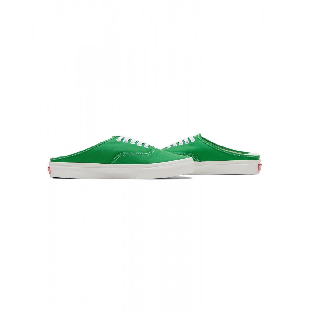 Vans Аутентичный холст Mule Fern Green Marshmallow Vn0a54f72bj1 Ua Аутентичный холст Mule Fern Green Marshmallow
