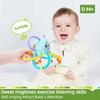 Детская многофункциональная ручная погремушка, 0/3 года, развивающая умная игрушка для раннего образования младенцев, тренировка хвата, успокаивающая игрушка, смешанный цвет