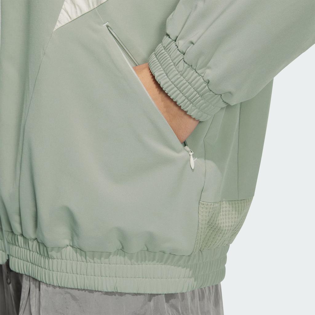 Adidas SS24 Future Style Series свободная куртка с капюшоном мужская куртка светло-серая JL9936