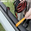 Car Window Seal Strip Car Window Lift Sealing Strips Auto Rubber Side Window Filler V Shape Weatherstrip Noise Insulation Goods