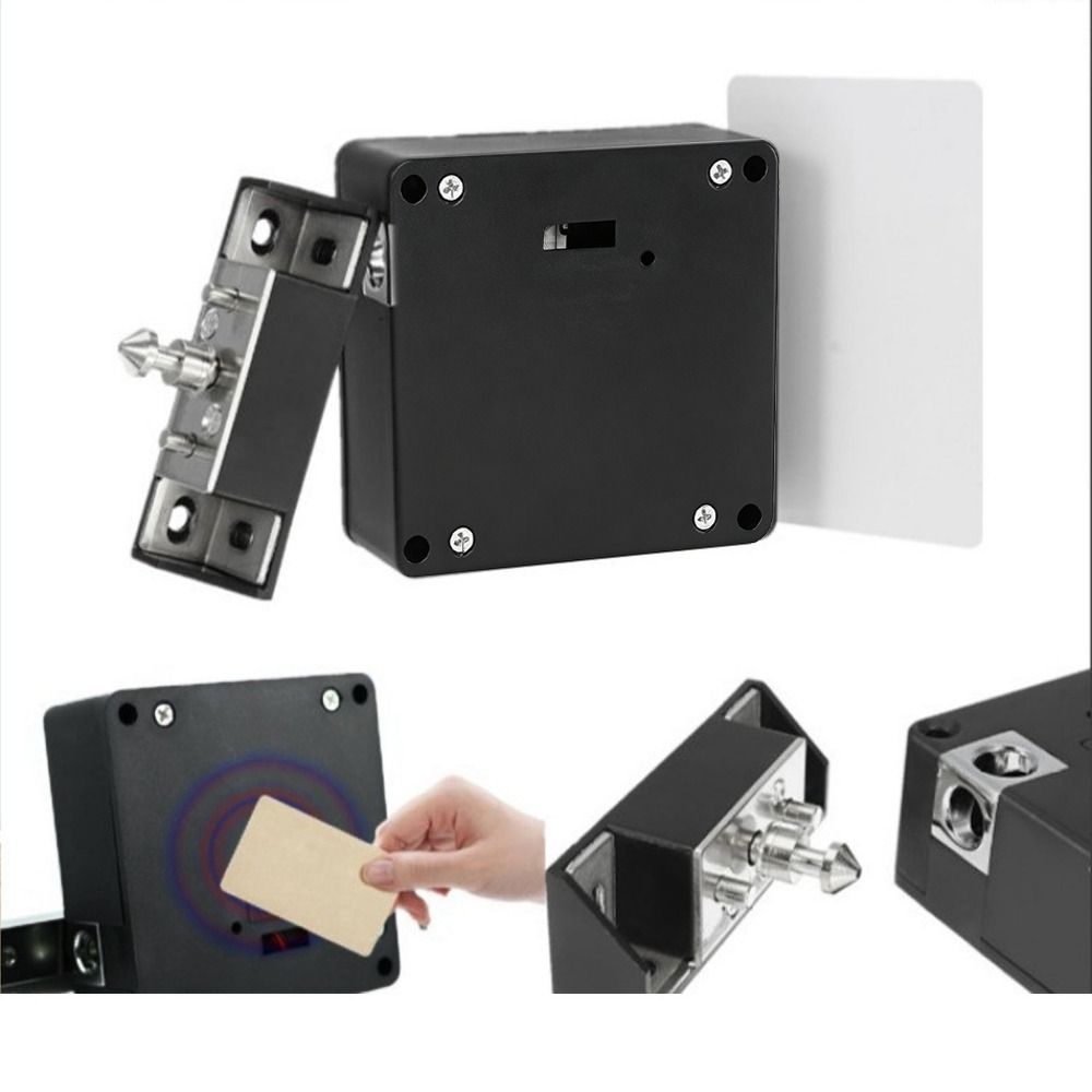 Invisible Electronic Cabinet Lock ABS Smart Cabinet Lock Safety Drawer Lock Pantry