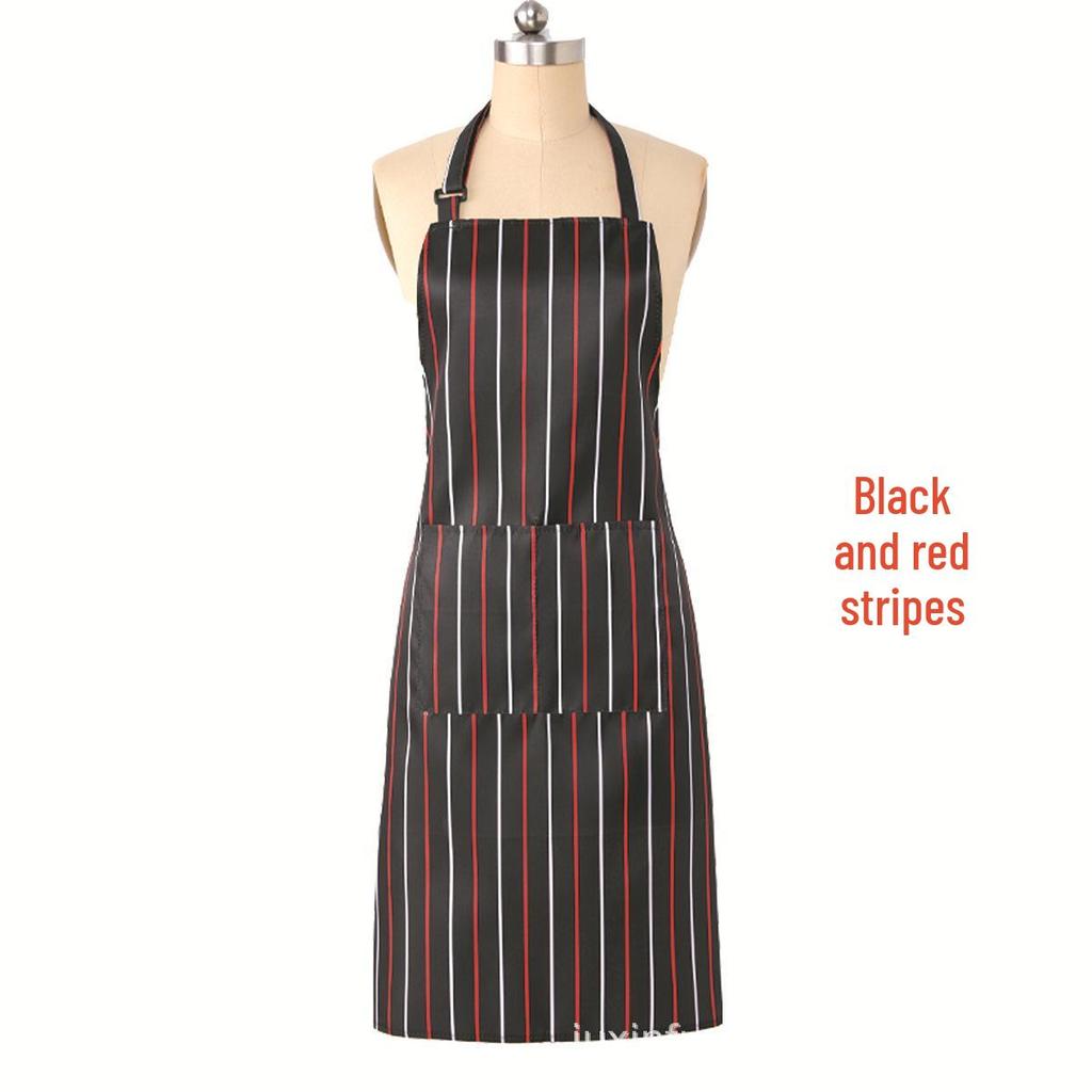 Длинный фартук шеф-повара с защитой от загрязнений для использования на кухне и в кафе