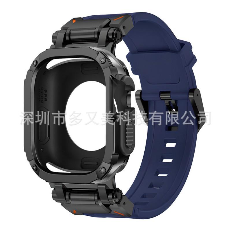 Watch S10 Ultra Strap Armor Case Set 49mm 44/45mm 46mm Shockproof Replacement Band