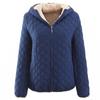 Women's Jacket Warm Lamb Fleece Parkas Winter Hooded Coats Women