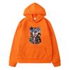Stranger Things Kawaii Print Hoodies Fleece Sweatshirt Autumn Jacket Boys Pullover Anime Hoodie Y2k Sudadera Kids Clothes Girls