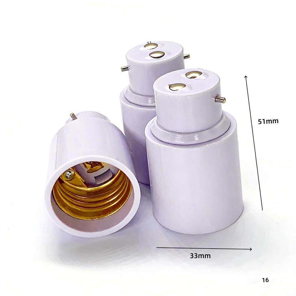 B22 To E27 Screw Cap E14 To E27 E40 To E27 Bayonet Conversion Extension And Extension Of The Luokou Converter
