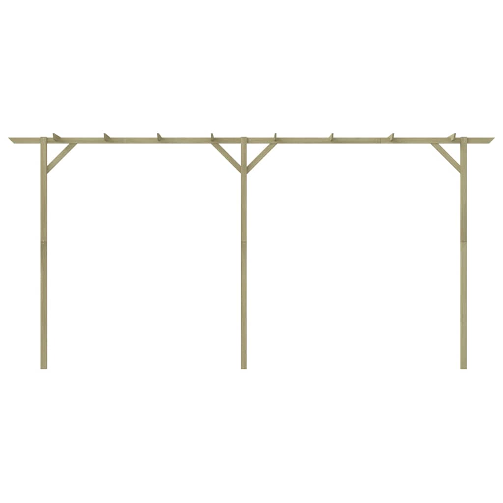 Garden Pergola 410 x 40 x 203 cm Wood