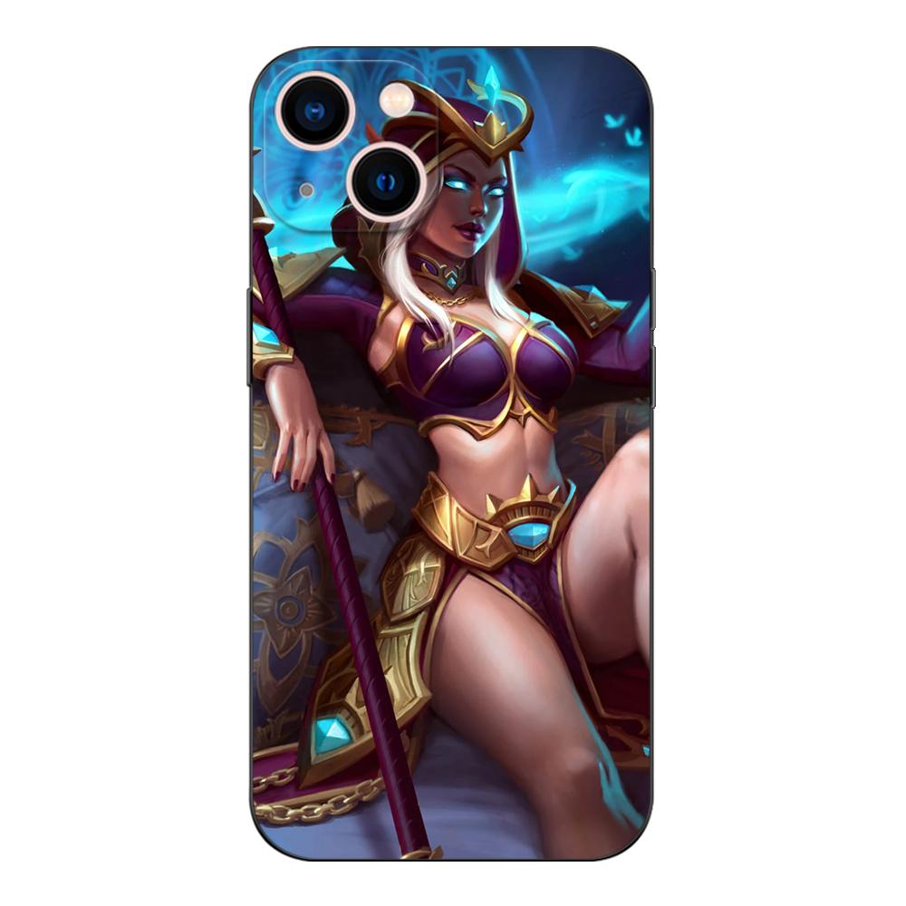 Черный чехол из ТПУ для iPhone 5 5s se 2020 6 6s 7 8 plus x 10 XR XS 11 12 13 mini pro MAX задняя крышка SMITES GameS