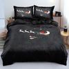 3D Floral Bedding Set Duvet/Quilt/Comforter Cover Sets Flower Bed Linen Merry Christmas Design Custom King Queen Full Size