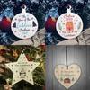 Wooden Christmas Decorations Gift Bauble Commemorating The Lockdown 2020**