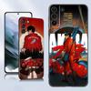 Akira 1988 Film Черный силиконовый чехол для телефона Samsung Galaxy S23 S21 S20 FE S24 S22 Ultra S10E S10 S9 S8 Plus